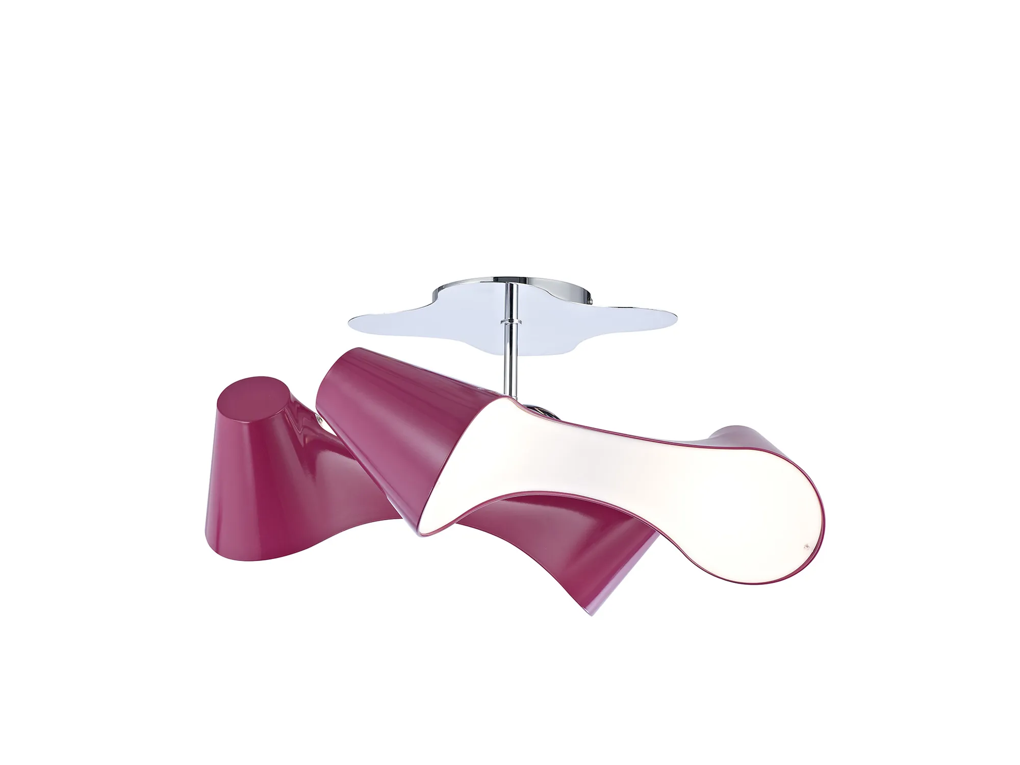 Ora Gloss Purple Ceiling Lights Mantra Semi Flush Fittings Ora Gloss Purple Ceiling Lights Mantra Semi Flush Fittings